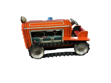 Lithographed Tin Caterpillar Tractor