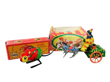 Tin Wind-up Toys From Behind the Iron Curtain