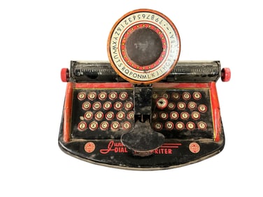 1950 Marx Junior Dial Typewriter