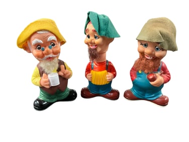 Trio of Alps Wind-up Toys, From Japan