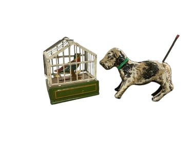 Lithographed Tin Wind-up and Key Wind Toys