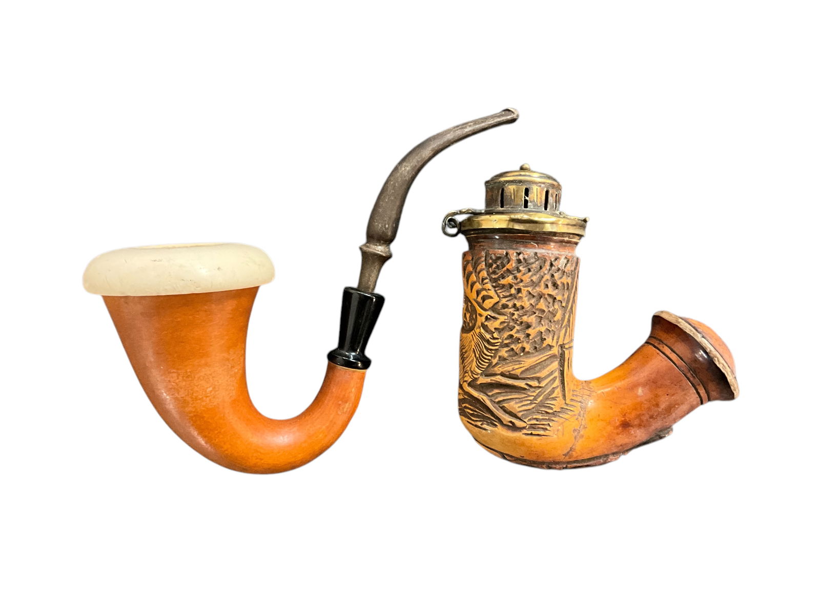 Meerschaum and Calabash Pipes (1 of 7)