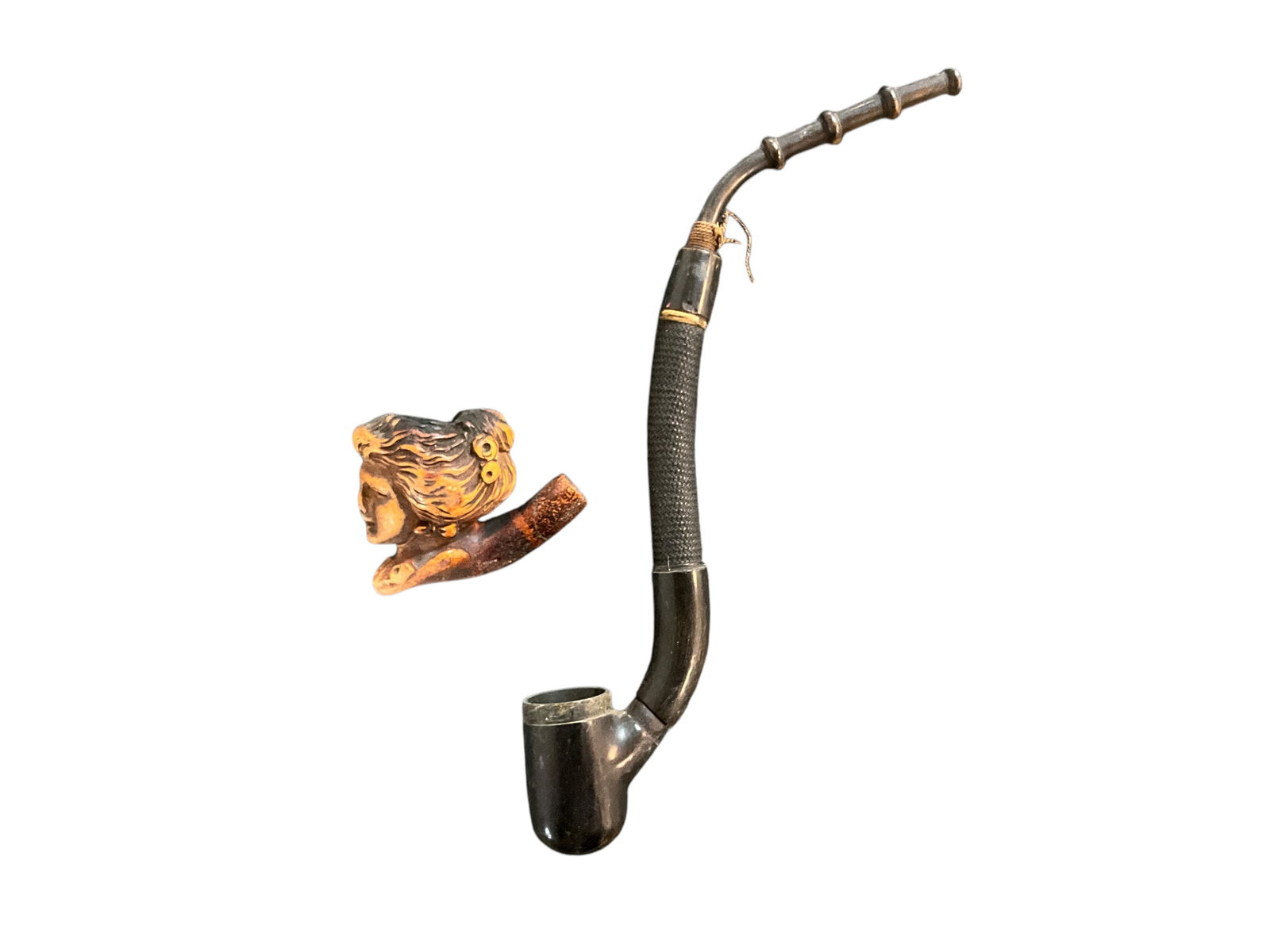 Meerschaum and Calabash Pipes (1 of 6)