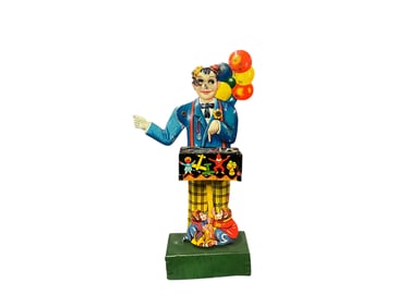 Johann Distler 1930's German Wind-up Balloon Seller