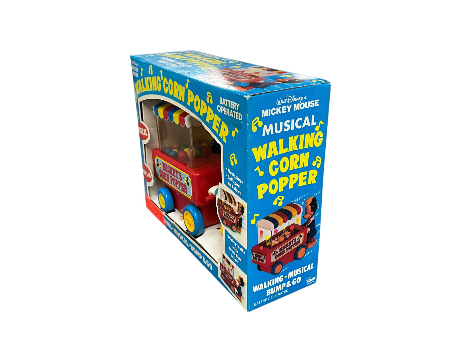 Battery Powered Mickey Mouse Walking Popcorn Popper (1 of 2)