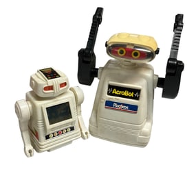 Pair of Battery Powered Robots