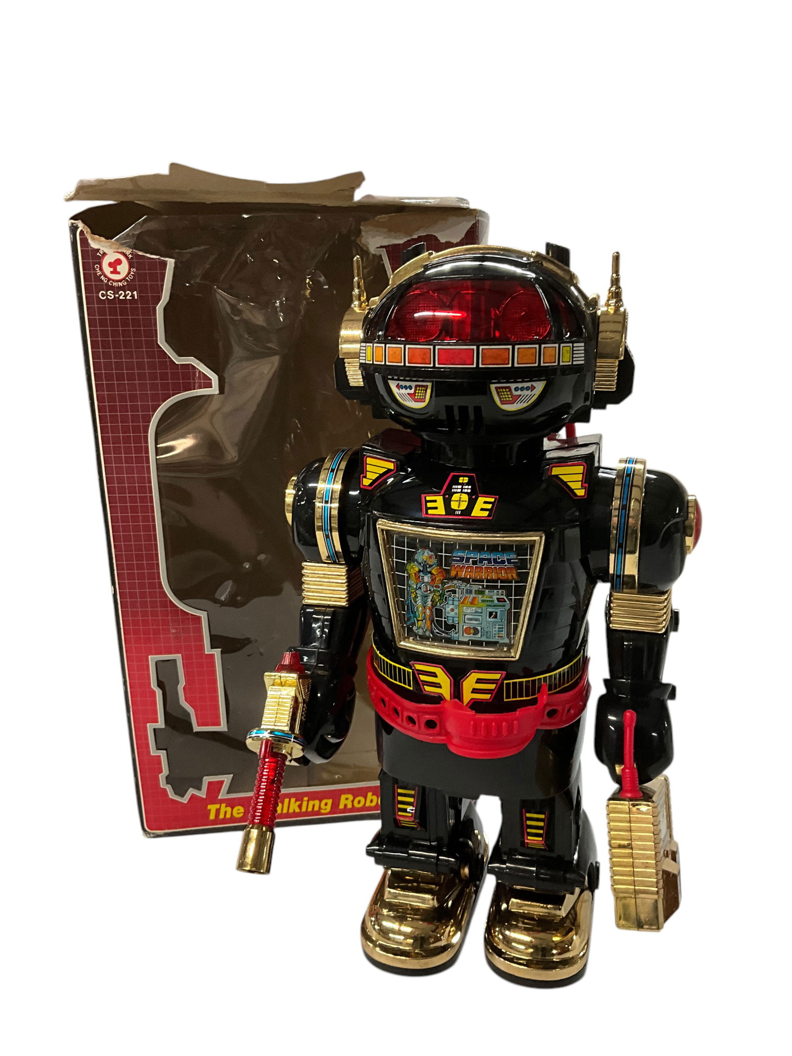 Battery Powered "Space Warrior"Robot (1 of 6)