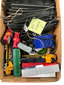 HO Scale Train Set.