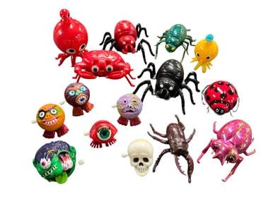 Box Lot of Creepy Crawler Wind-Ups