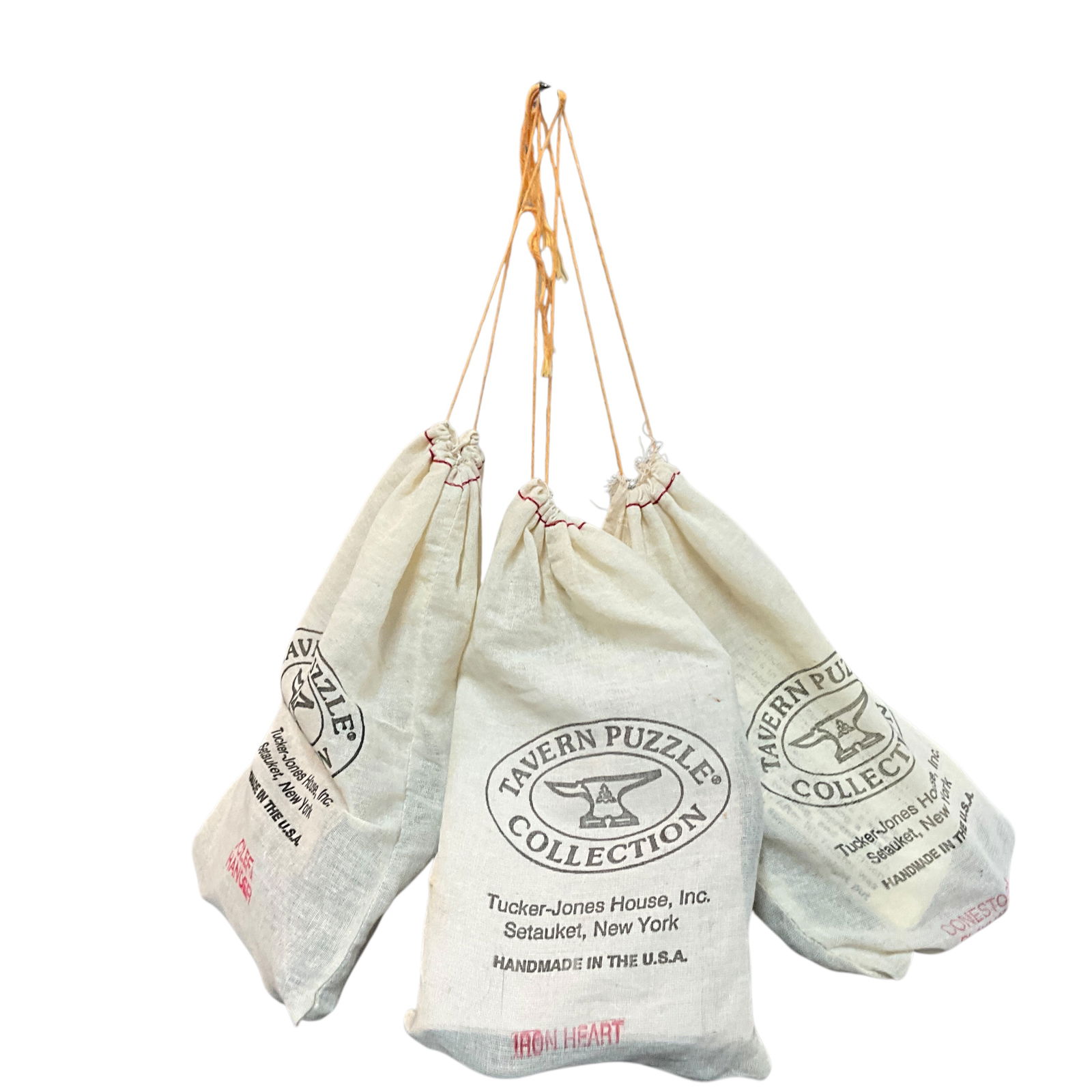 Three Blacksmith Made Iron "Tavern Puzzles" (1 of 3)