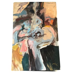 Zygmund Jankowski (1925-2009) Acrylic on paper, Untitled Nude