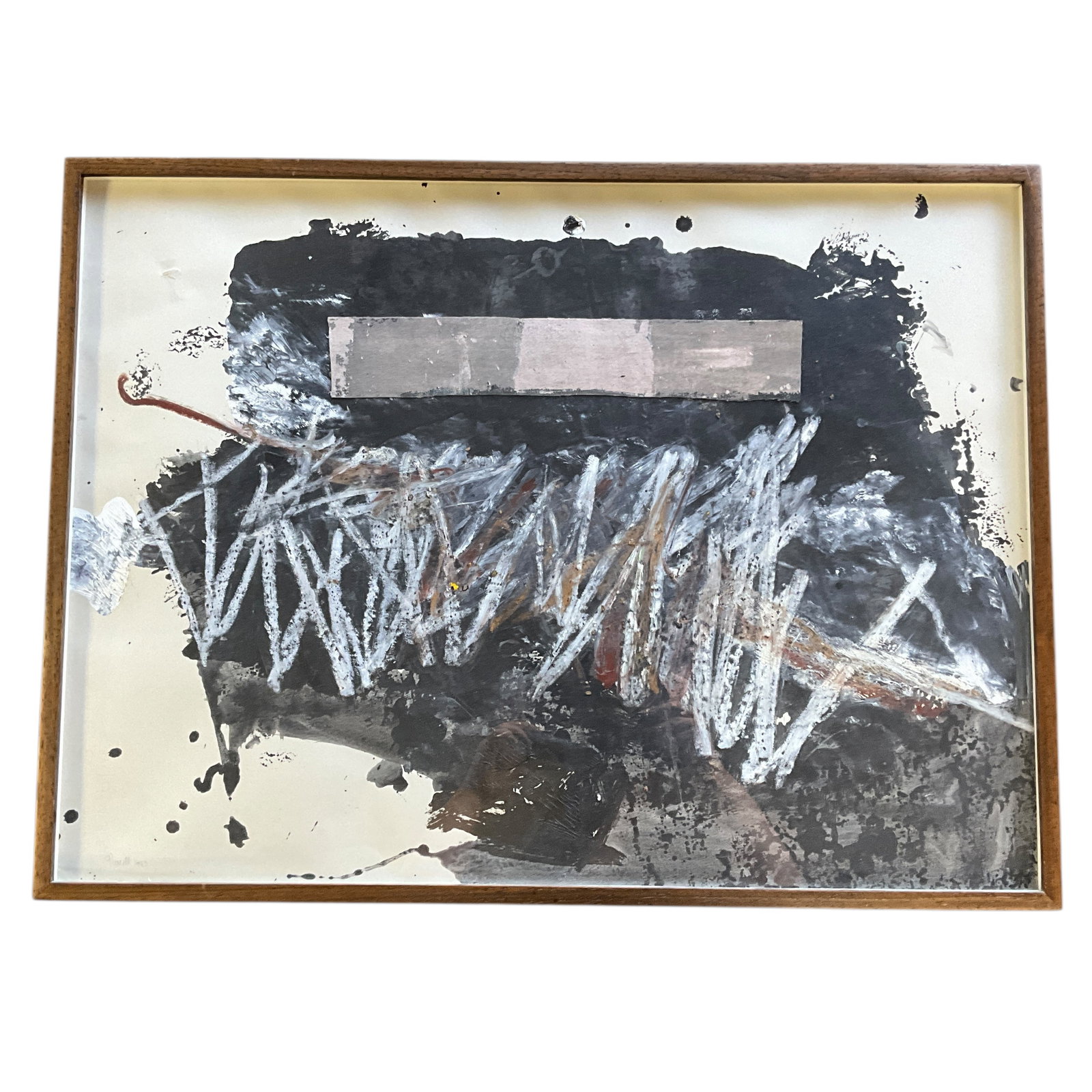 Ann Purcell (American b.1941) Untitled acrylic on paper (1983) Acrylic on Paper.: Ann Purcell (American b.1941) Untitled acrylic on paper (1983) Acrylic on Paper. Born in Arlington County, Virginia, Purcell earned her bachelor's degree in painting from the Corcoran School of Art an
