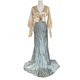 1920's-1930's Evening Dress w/Jacket