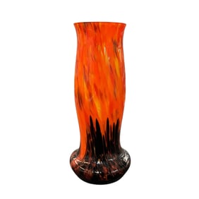 Czechoslovakian Art Glass Vase