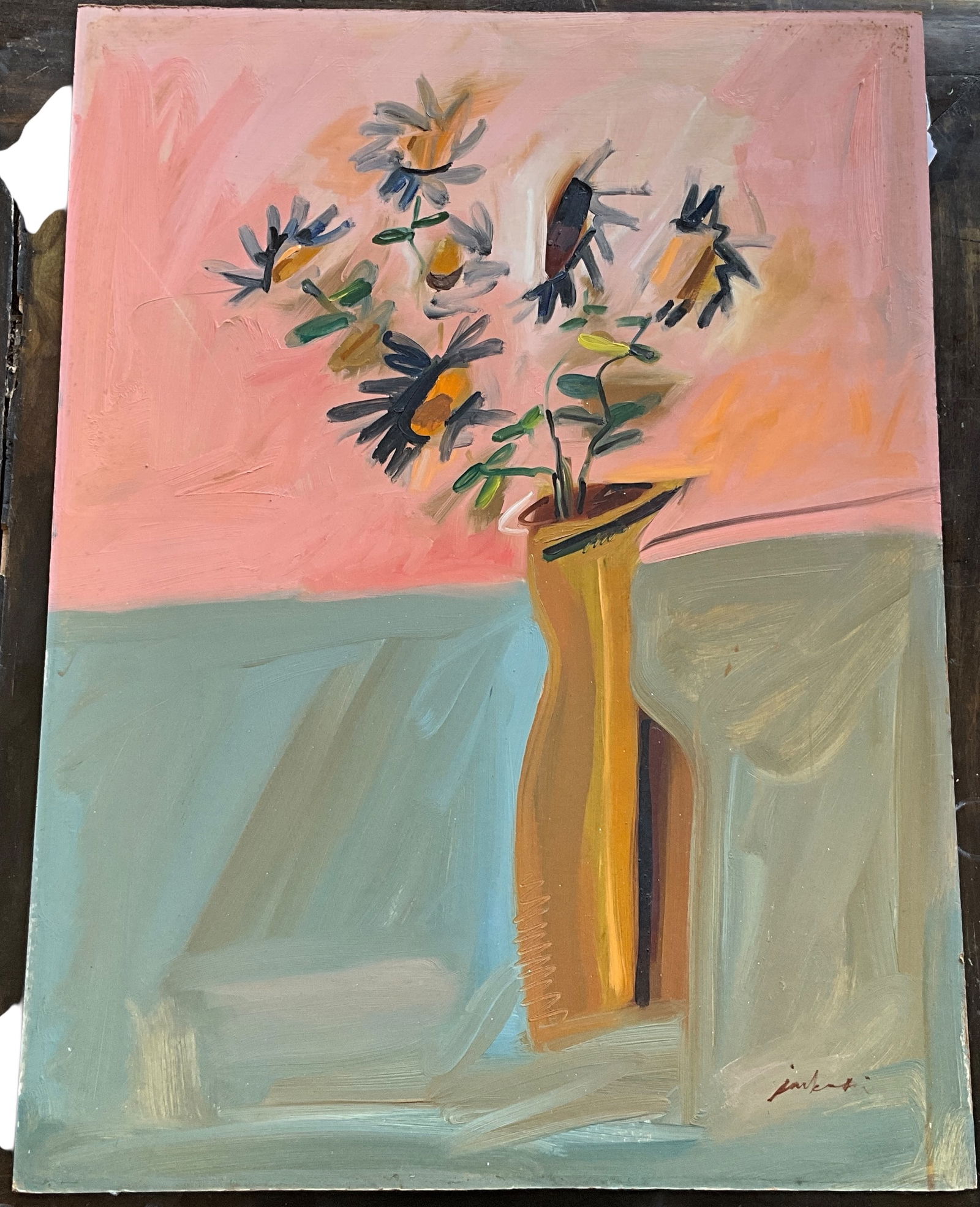 Zygmund Jankowski (1925-2009) Acrylic on Board, Untitled Still Life (1 of 4)