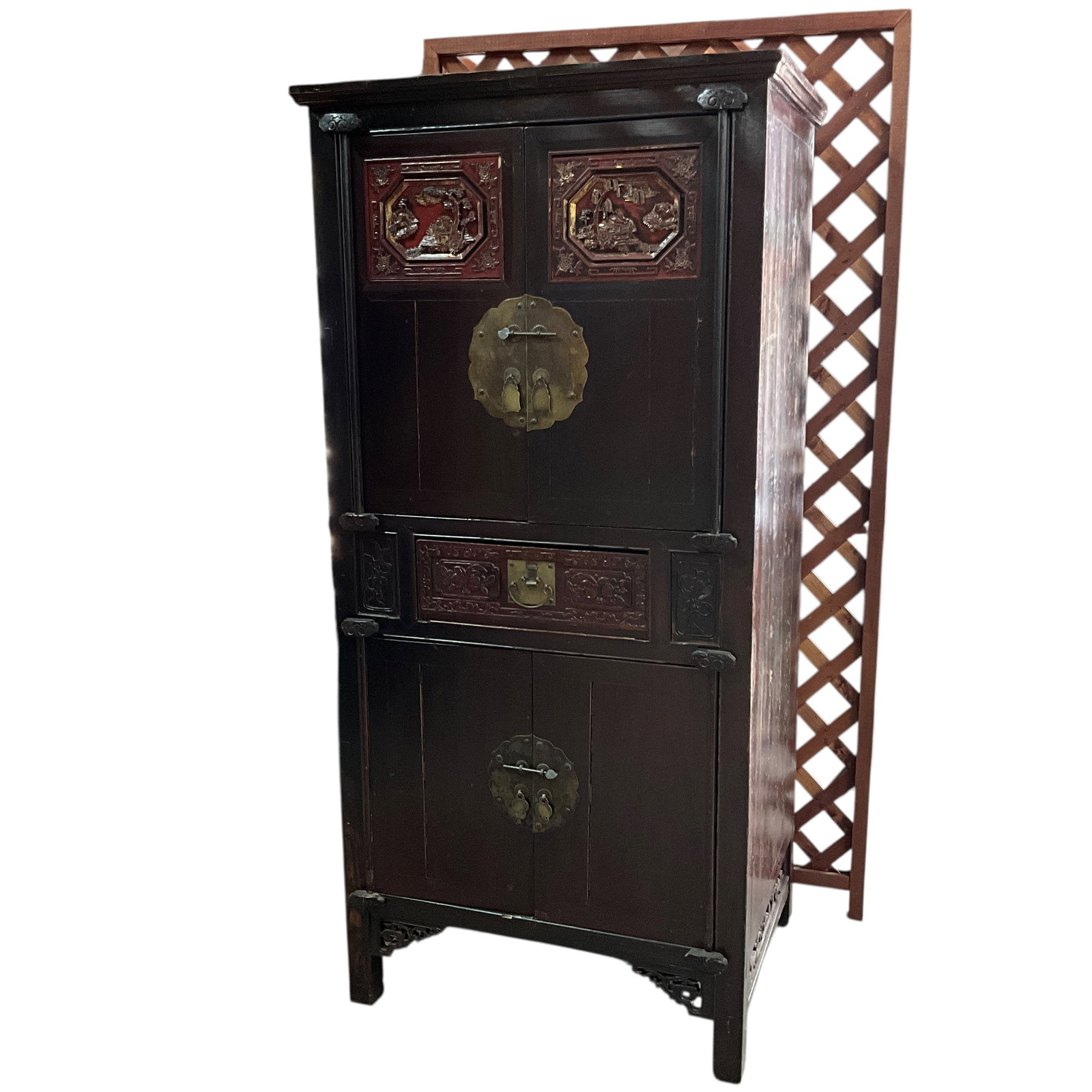 Chinese One Piece Wedding Style Cabinet (1 of 8)
