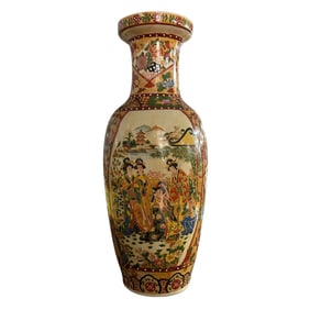 Chinese Satsuma Style Vase