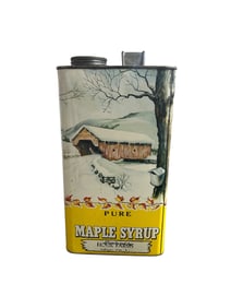 Maple Syrup Tin, Ludington, Mich.
