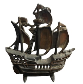 "World Radio" Galleon Speaker Frame