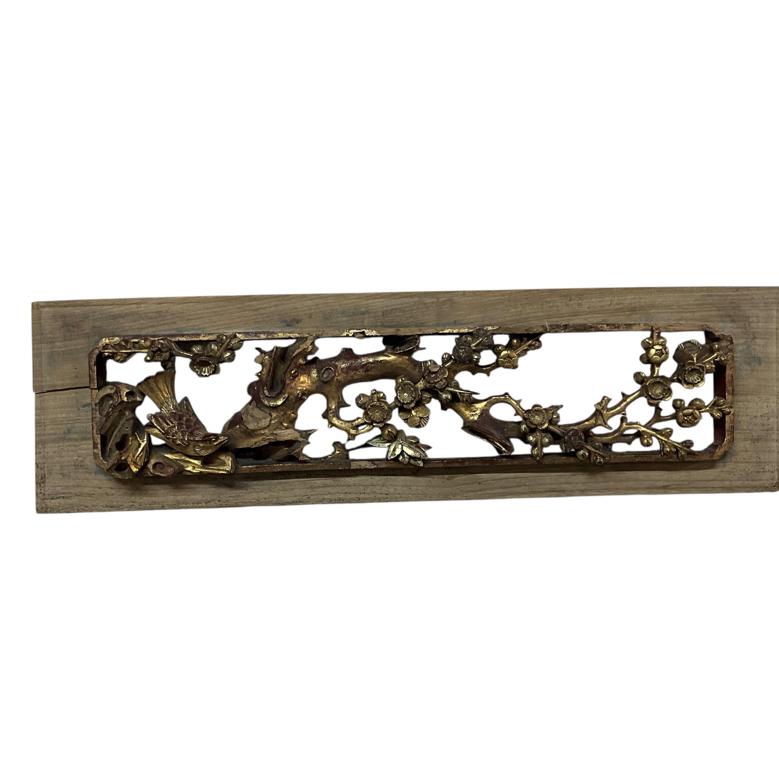 Carved and Gilded Chinese Panel (1 of 5)