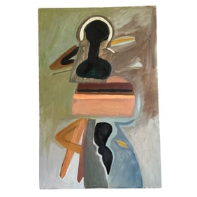 Zygmund Jankowski (1925-2009) Acrylic on paper, Untitled Nude