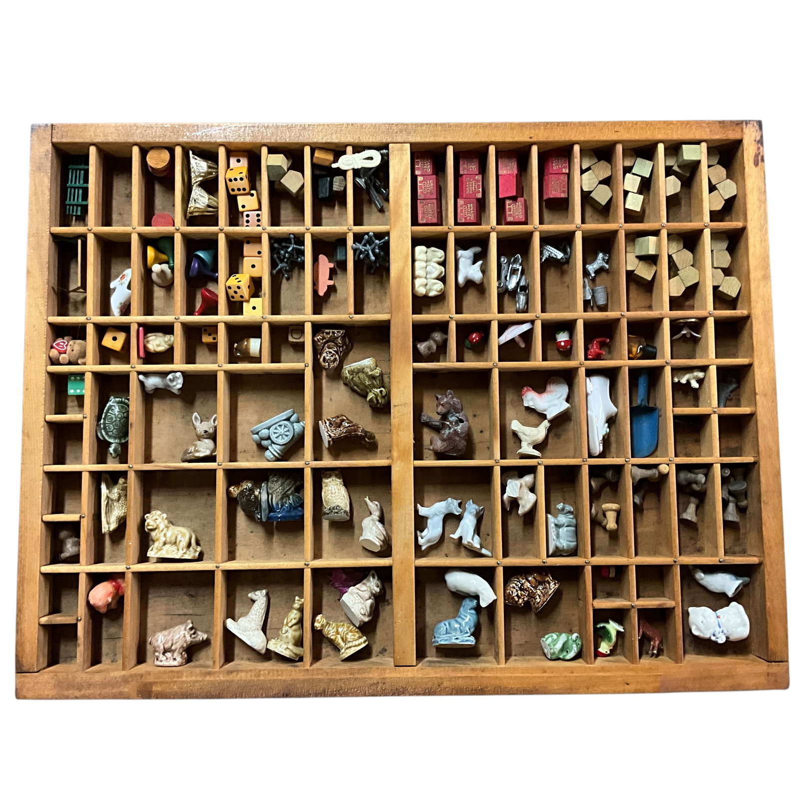 Antique Type Drawer Full of Treasures (1 of 8)