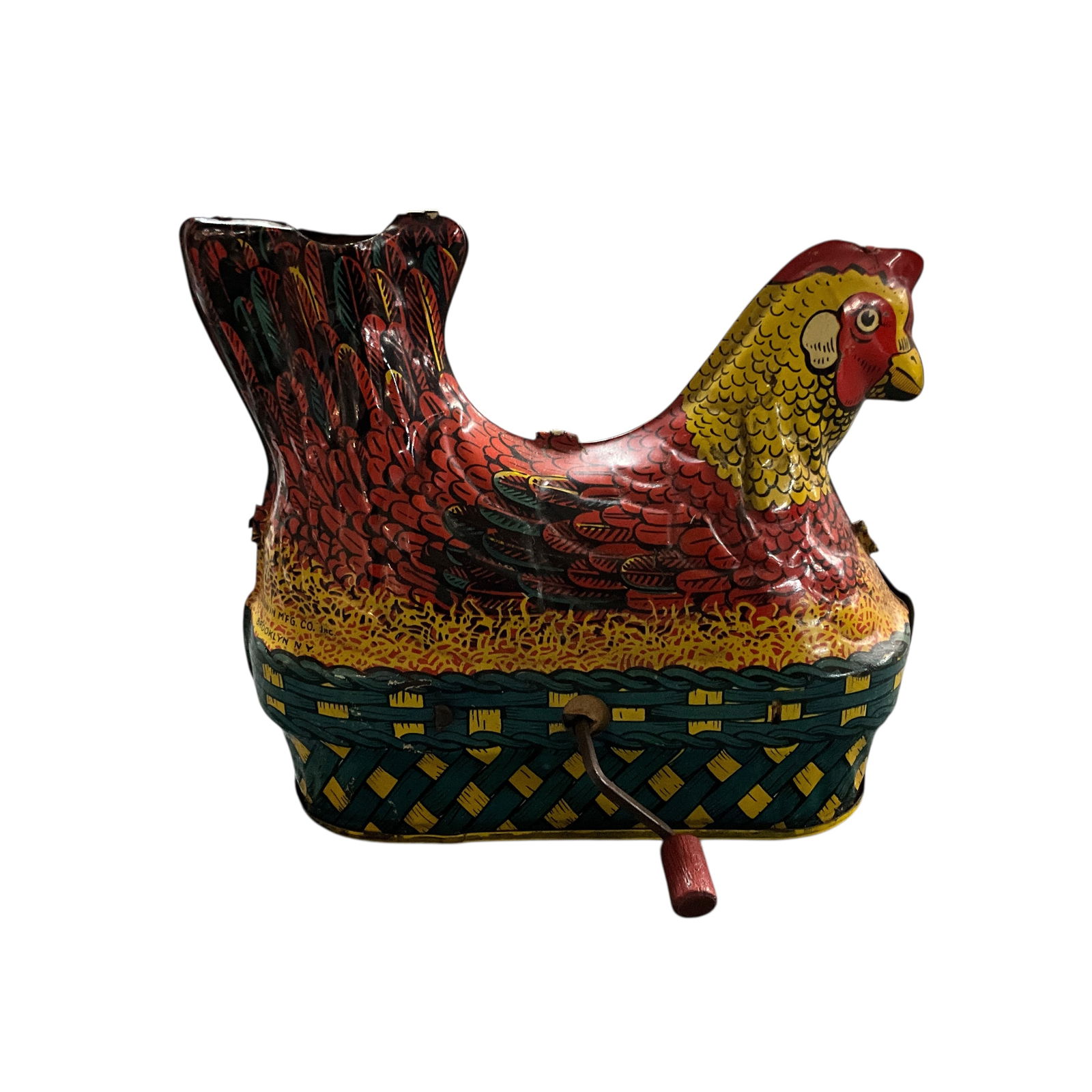Baldwin Mfg. Co. "Little Red Hen" Toy (1 of 4)