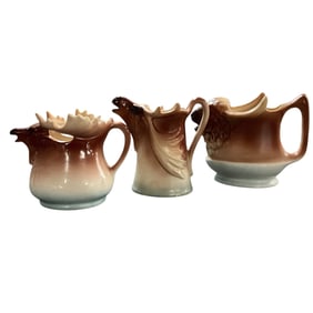 Three Moose/Bison Creamers