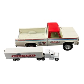 Nylint True Value Pickup and Ertl 1/64th Scale Semi