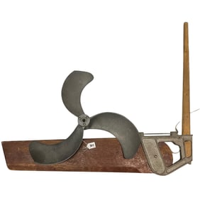 Sailboat Rudder and Propeller