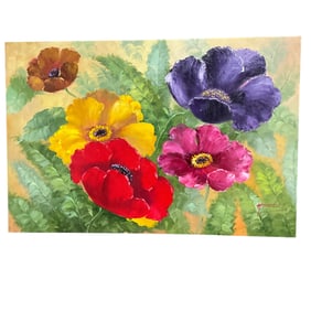 Artist Unknown, Untitled Acrylic on Canvas