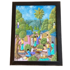 Alagy (Ghanaian, 20th Century) Untitled Acrylic on Canvas