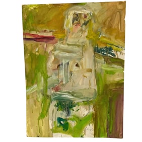 Zygmund Jankowski (1925-2009) Acrylic on paper, Untitled Nude