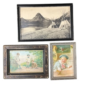 Antique Photo and Advertising Lithographs