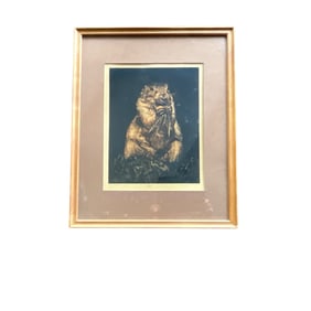 March, Limited Edition (71/300) Prairie Dog Print