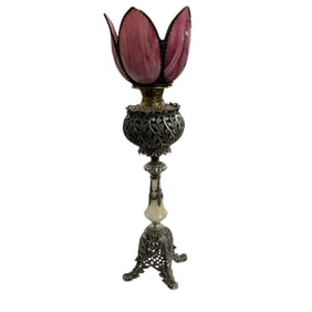 Victorian Banquet Lamp