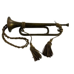 United States Quartermaster Department Bugle