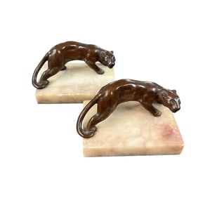 Cougar Bookends