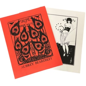 Portfolio Of Aubrey Beardsley Prints for Salome, by Oscar Wilde
