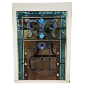 19th Century Stained Glass Window