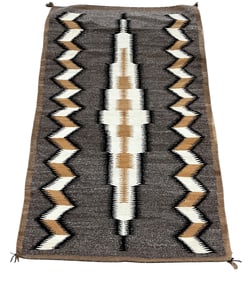 Navajo Rug or Blanket- Earth Tones