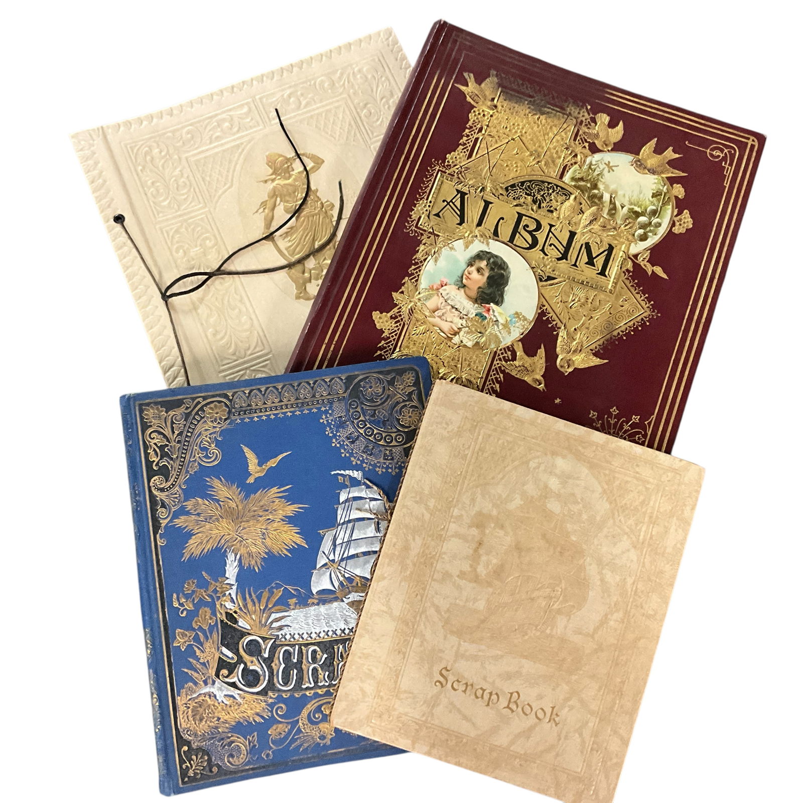 Four 19th-20th Century Scrapbooks (1 of 9)
