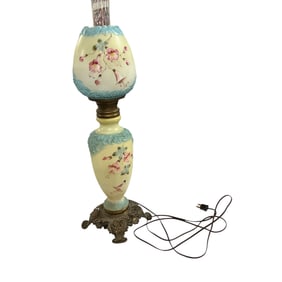 Electrified Victorian Oil Lamp