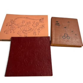 Three Mid-20th Century Scrap Books