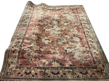 Large Antique Whittall's Anglo-Persian Rug