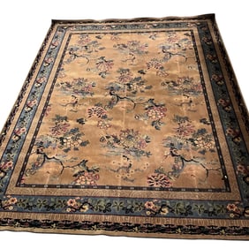 Large Antique Whittall's Anglo-Persian Rug