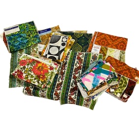 Group of Fabric Samples- Richloom, Weavers, David Rothschild