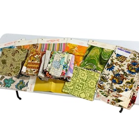 Group of Fabric Samples- Prismatic, Weavers, Sheffres