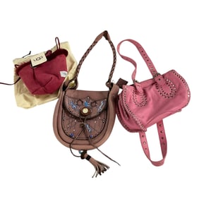 Three Leather Purses