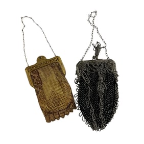 Pair of Beaded Purses